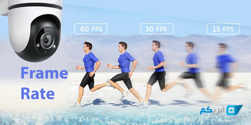 نرخ فریم (Frame Rate) در دوربین مداربسته به چه معناست؟